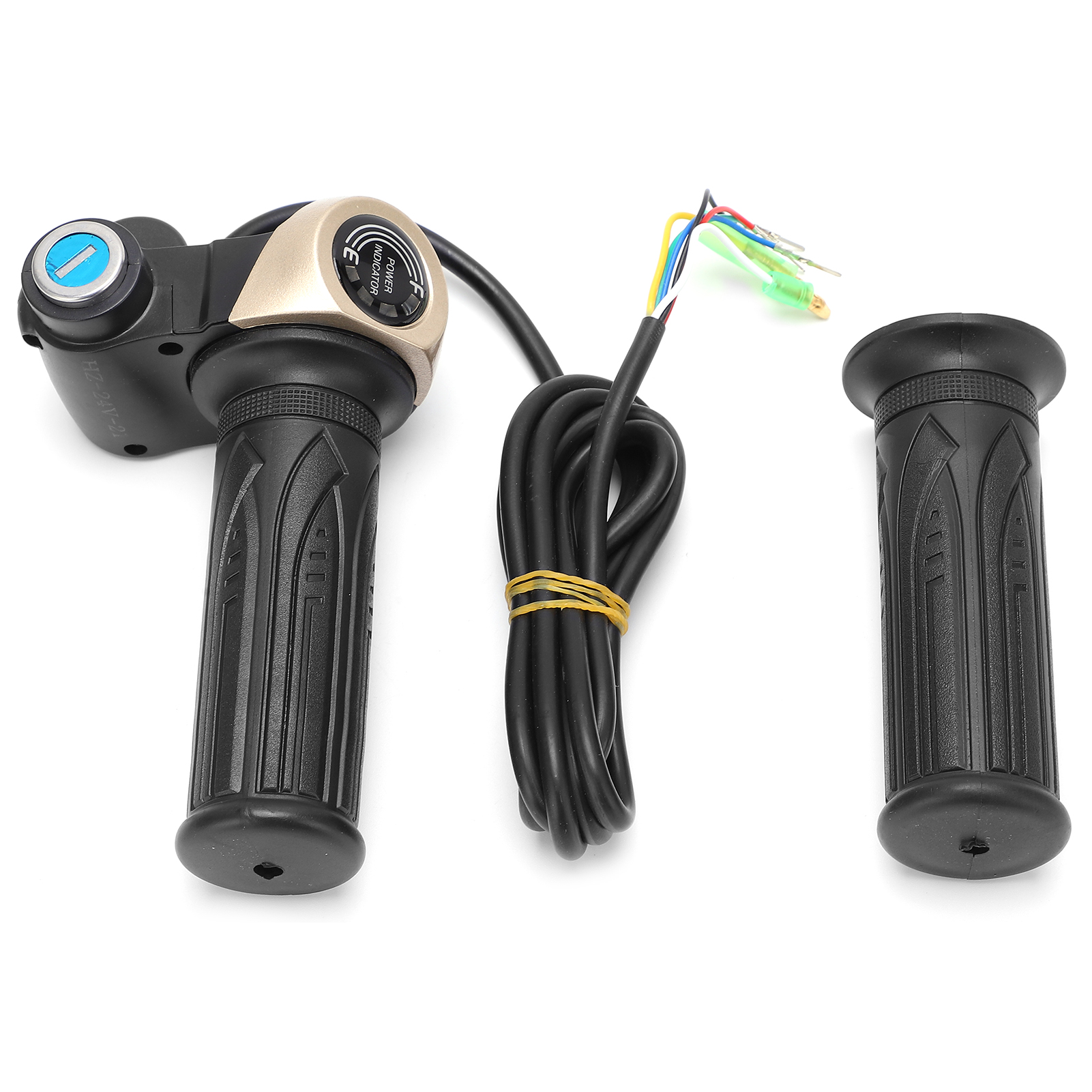 24v Elektrofahrrad-gasgriff Mit Led-anzeige Und Wasserdichtem Elektroroller-lenker