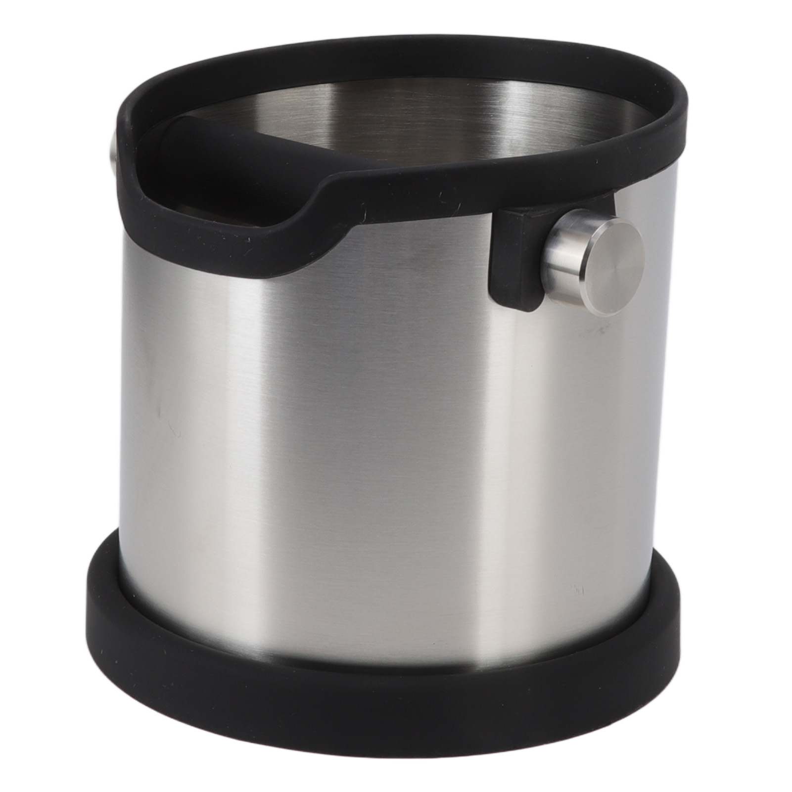 Set Mit 2 Edelstahl-kaffeesatzbehältern Für Cafés, Bars Und Die Heimische Küche