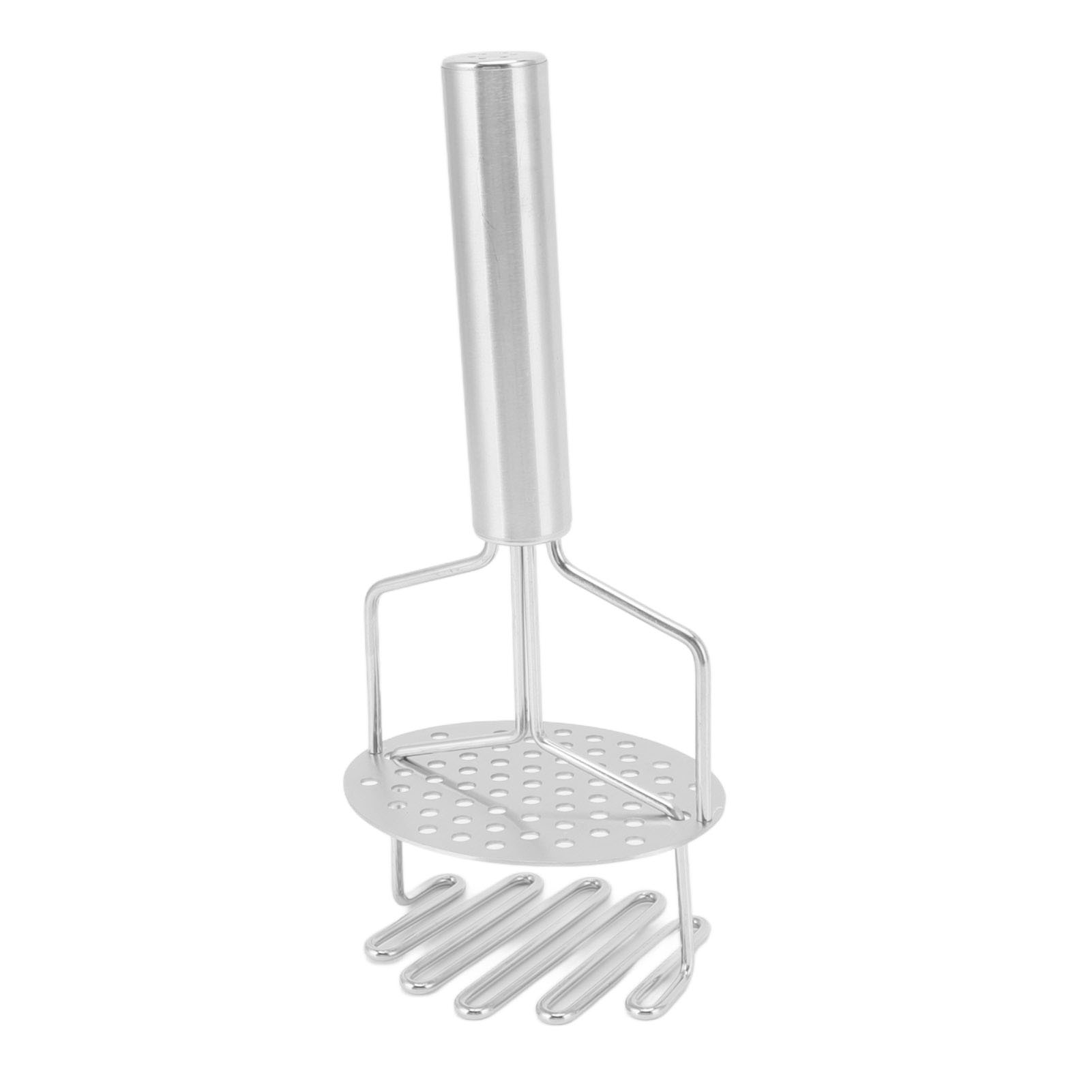 Robuster Kartoffelstampfer Aus Edelstahl, Sparsam, Gleichmäßig, Hohl Mit Integrierter Feder, Ideal Zum Zerkleinern Von Lebensmitteln In Küche Und Bar