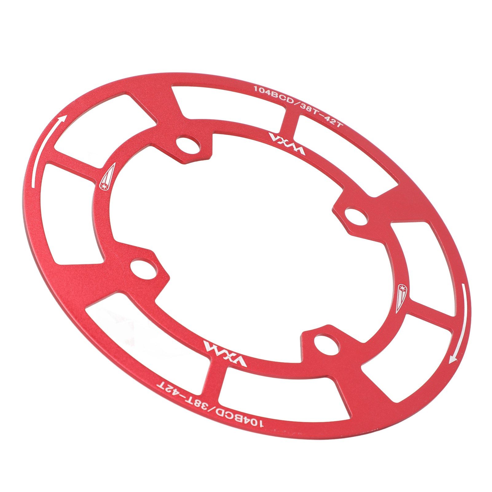 Staubdichter Und Kratzfester Kettenschutz Aus Aluminiumlegierung Für Fahrradkurbelgarnituren, Ersatzteil