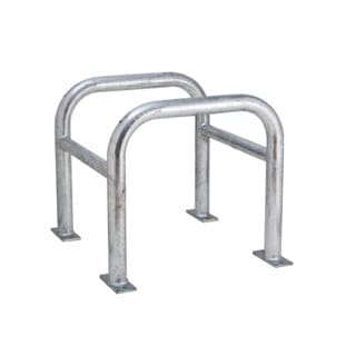 Moravia Säulenschutz Stahl feuerverzinkt 2-teilig 600 x 620 x 620 mm zum Aufdübeln