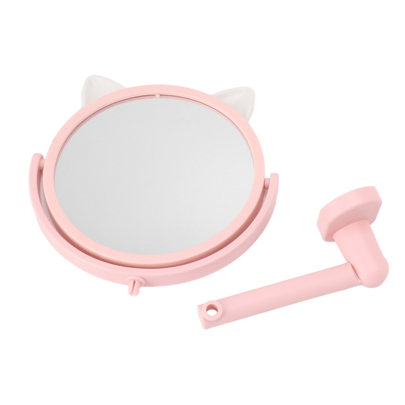 Schminkspiegel, 16,5 Cm Durchmesser, Klares Bild, Wandmontierter Kosmetikspiegel Fürs Badezimmer