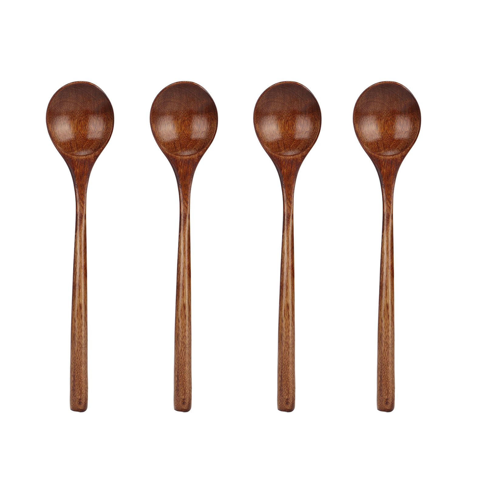 Japanische Holzlöffel, Suppenlöffel Mit Langem Griff Und Breiter Öffnung, Küchengeschirr-set
