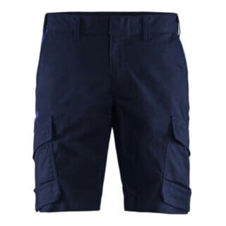 Blakläder Shorts Industrie Stretch, marineblau / kornblau, Konfektionsgröße 58