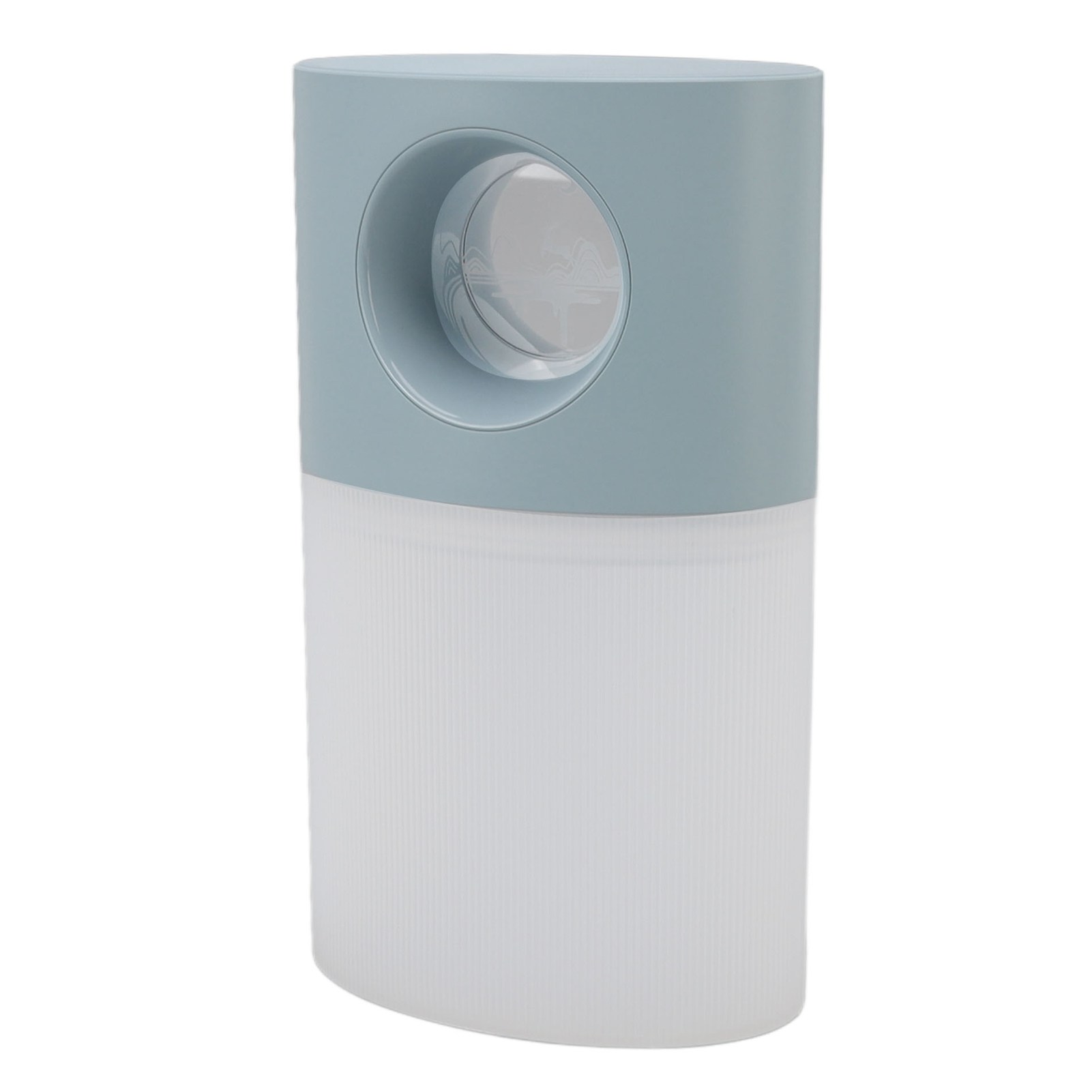 Leiser, Tragbarer Mini-luftbefeuchter Mit Usb-anschluss, 350 Ml, Blau, Mit Nachtlicht, Für Zuhause Oder Büro