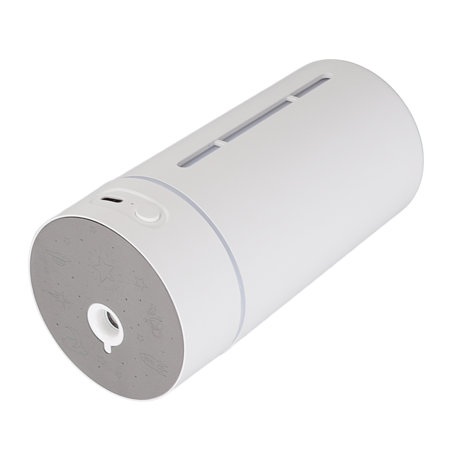 250-ml-mini-luftbefeuchter Mit Usb-aufladung, Projektorlicht Und Sichtbarer Wasserstandsanzeige, Für Schlafzimmer, Büro Und Auto