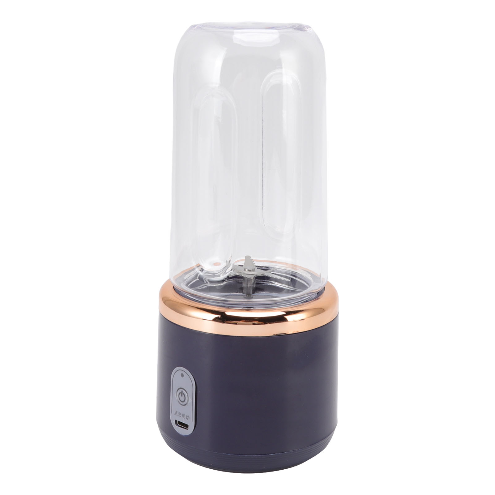 Mini-reisemixer Mit 6 Hochgeschwindigkeitsklingen, 300-ml-becher Und Per Usb Aufladbarem Saftbehälter – Ideal Für Unterwegs