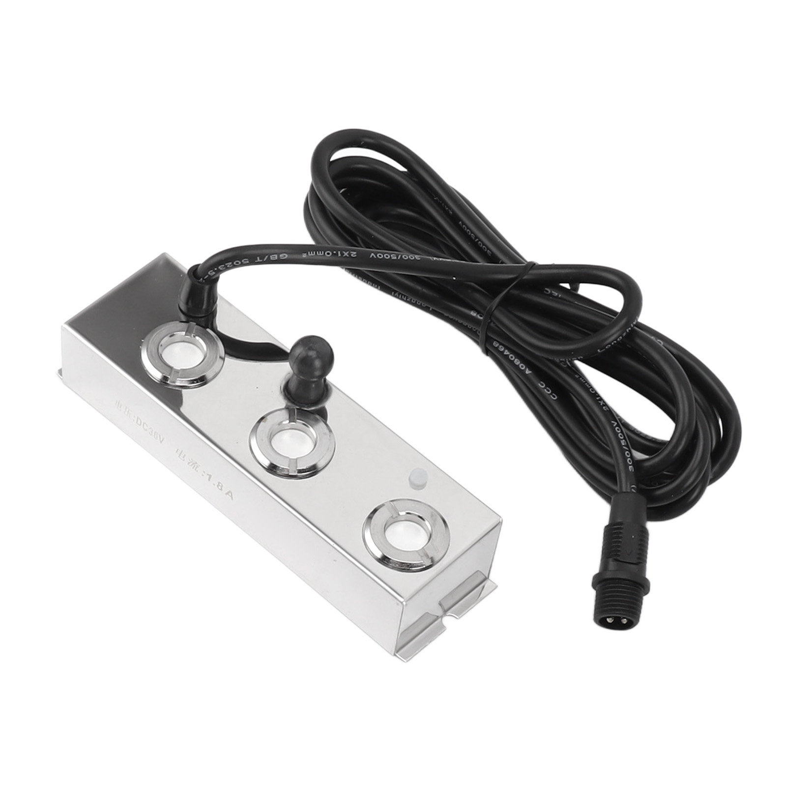 Ultraschall-dreikopf-sprühgerät Aus Edelstahl 304 Mit Ip67-wasserschutz Und Automatischer Abschaltung Für Gewächshaus, Garten, Rasen Und Teich, Eu-stecker, Ac 100–240 V