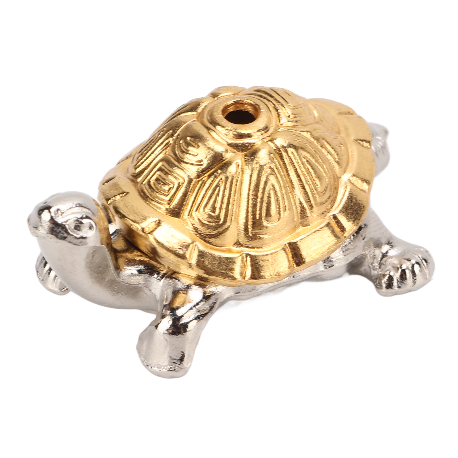 Schildkrötenförmiger Räucherstäbchenhalter Aus Leicht Zu Reinigendem Metall, Für Wohnzimmer, Büro Und Meditation