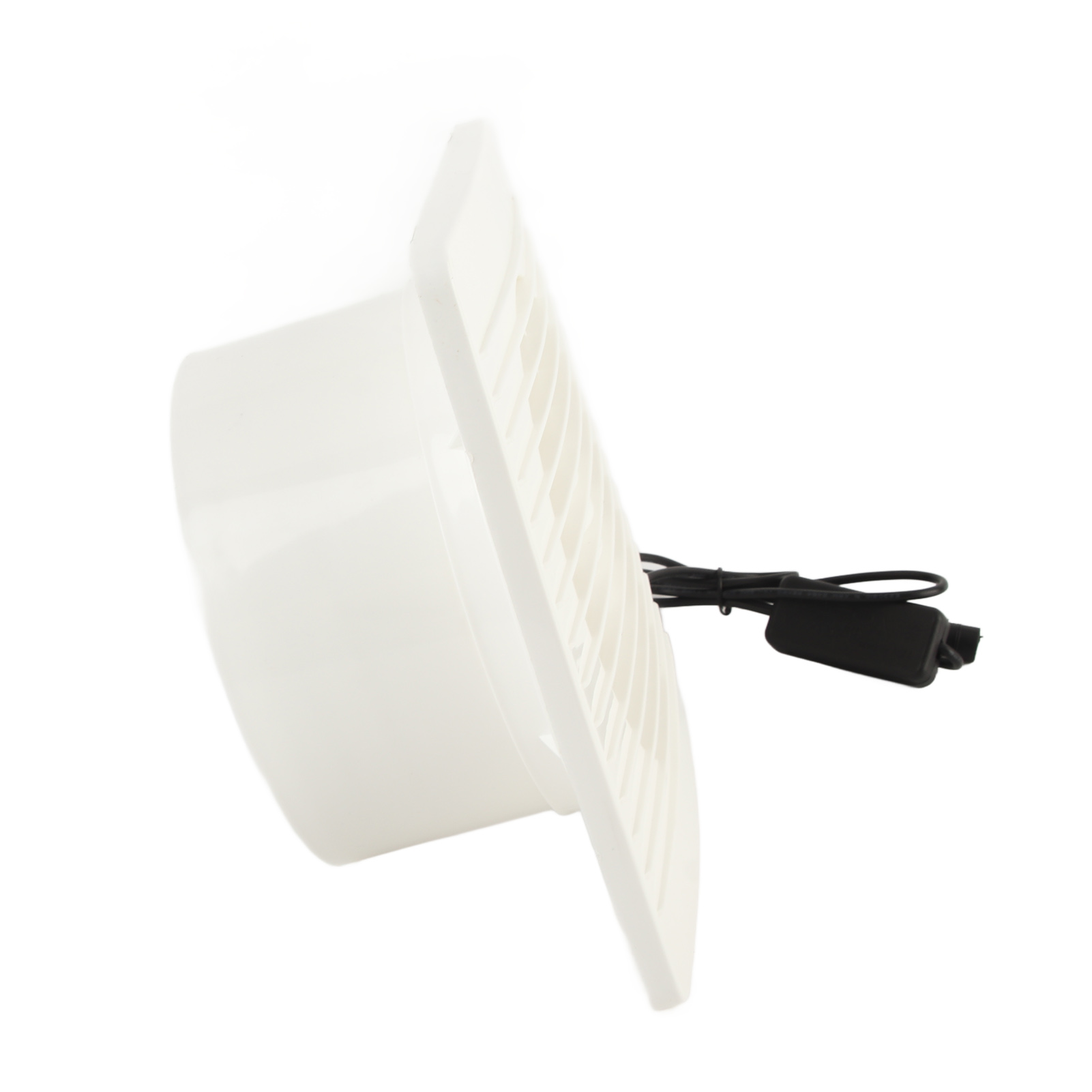 50-watt-solarventilator (15 Cm) Mit Abs-schutzgitter, Wasserdicht Nach Ip67, Für Gewächshäuser Und Hundehütten