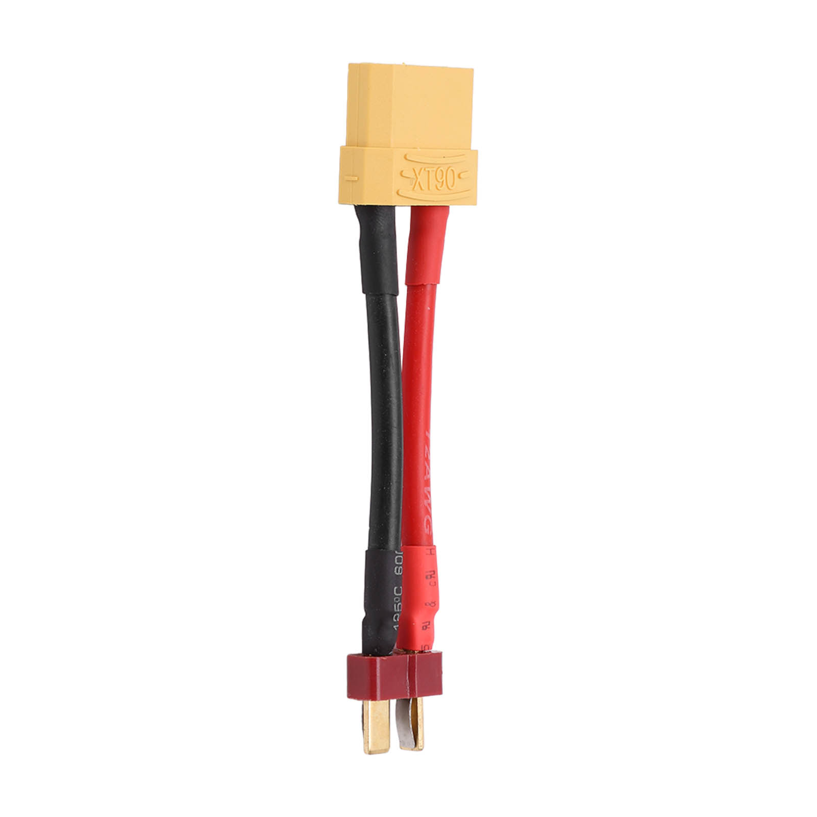 Adapterstecker T (männlich) Auf Xt90 (weiblich) Mit 12awg 97mm Kabel