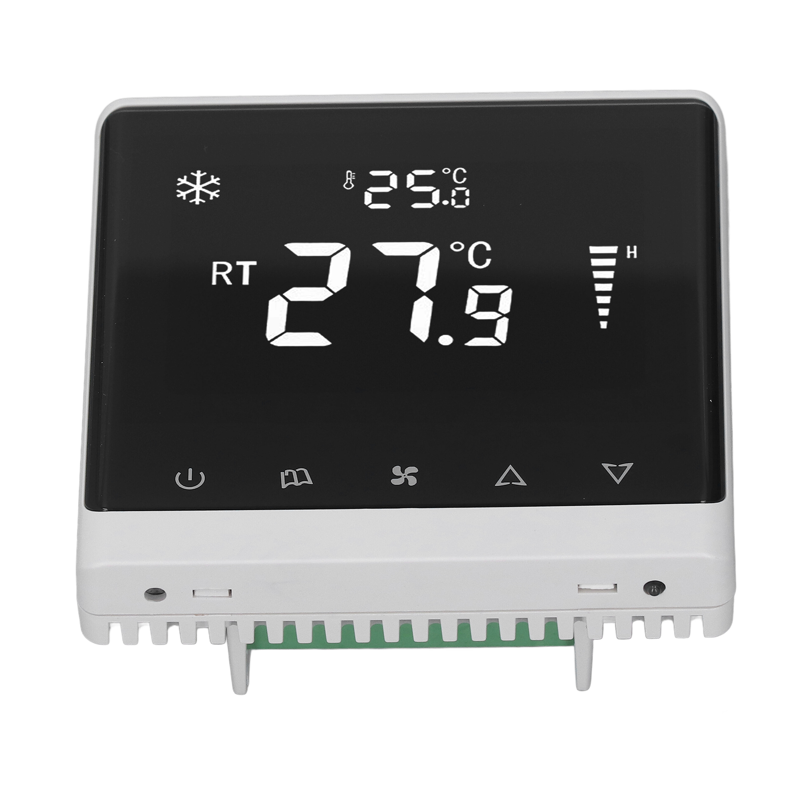 Wandmontierter Touchscreen-thermostat Für Klimaanlagen, Temperaturregler, Bedienfeld, Bürstenloser Gleichstrommotor 180–260 V