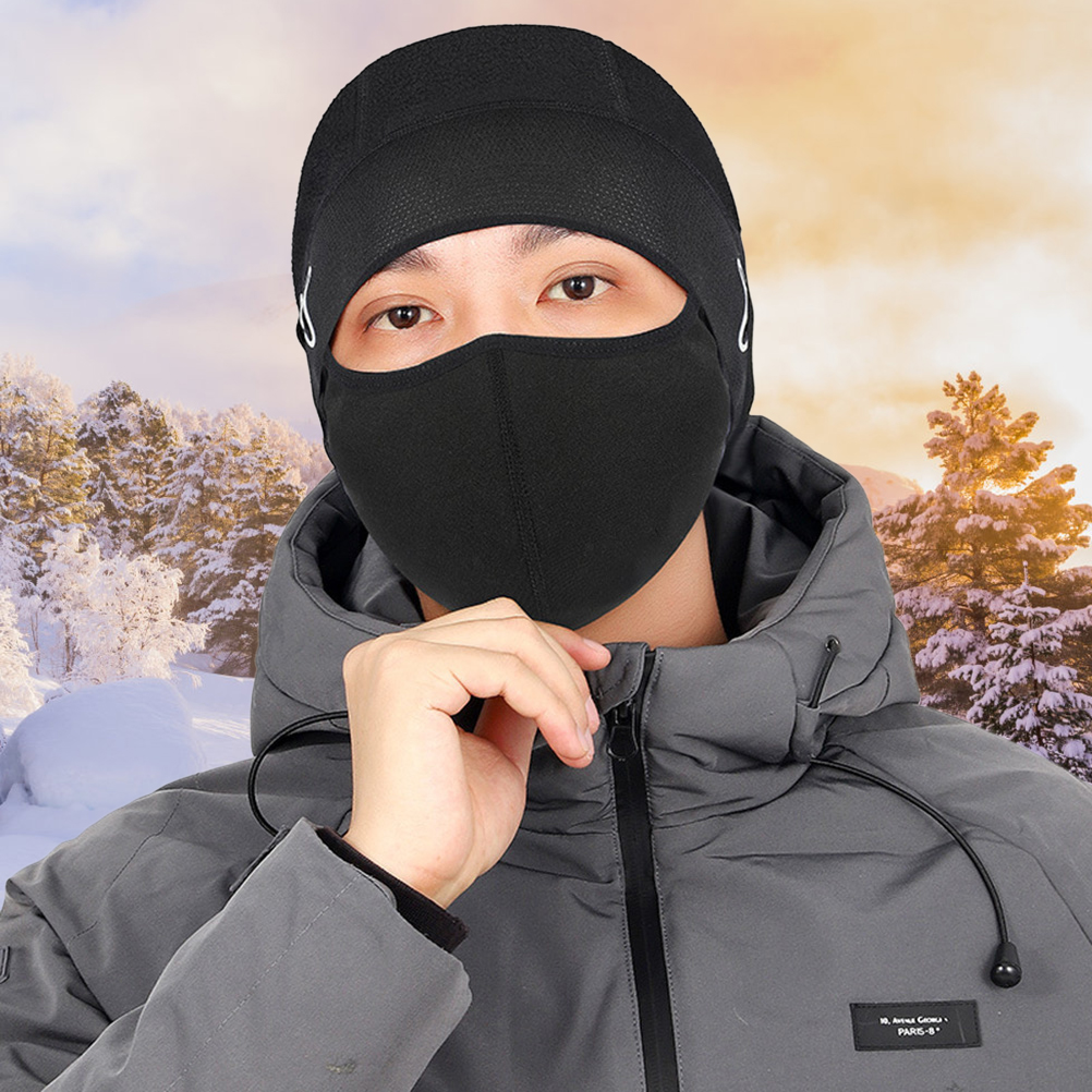 Sturmhaube, Gesichtsmaske, Helmfutter, Winddicht, Atmungsaktiv, Dehnbarer Halswärmer Mit Skibrillenöffnung Für Damen Und Herren, Geeignet Für Winterradfahren, Laufen Und Skifahren