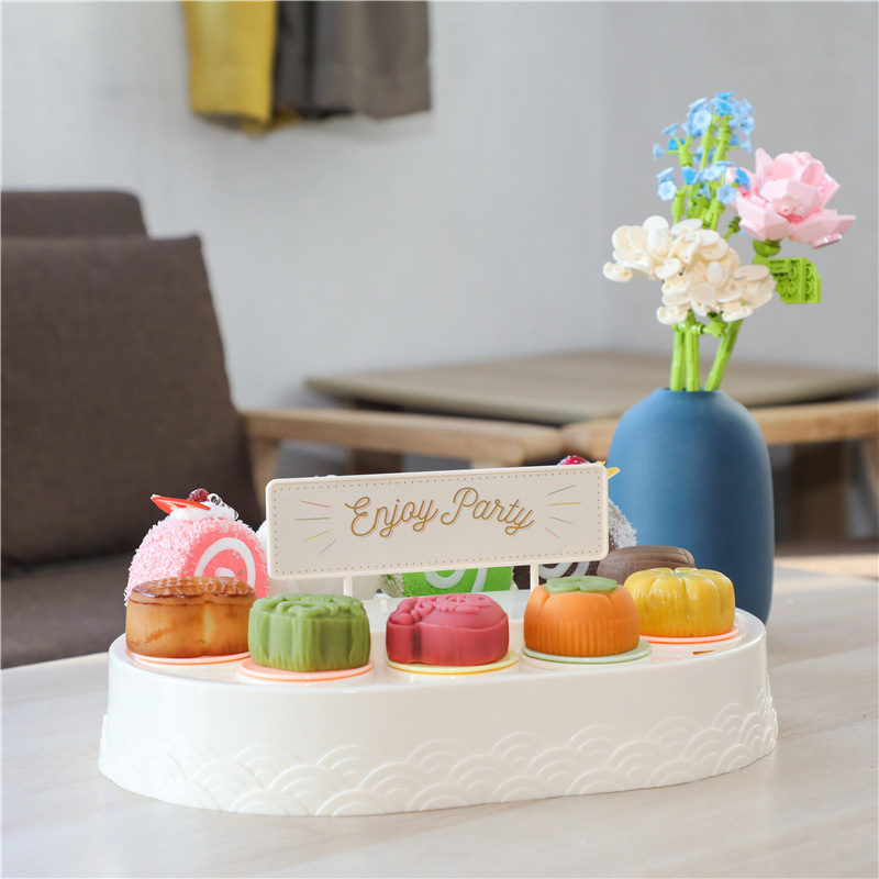 Automatischer, Drehbarer Cupcake-ständer, Serviertablett Für Kindergeburtstage, Dessert-gastgeschenke