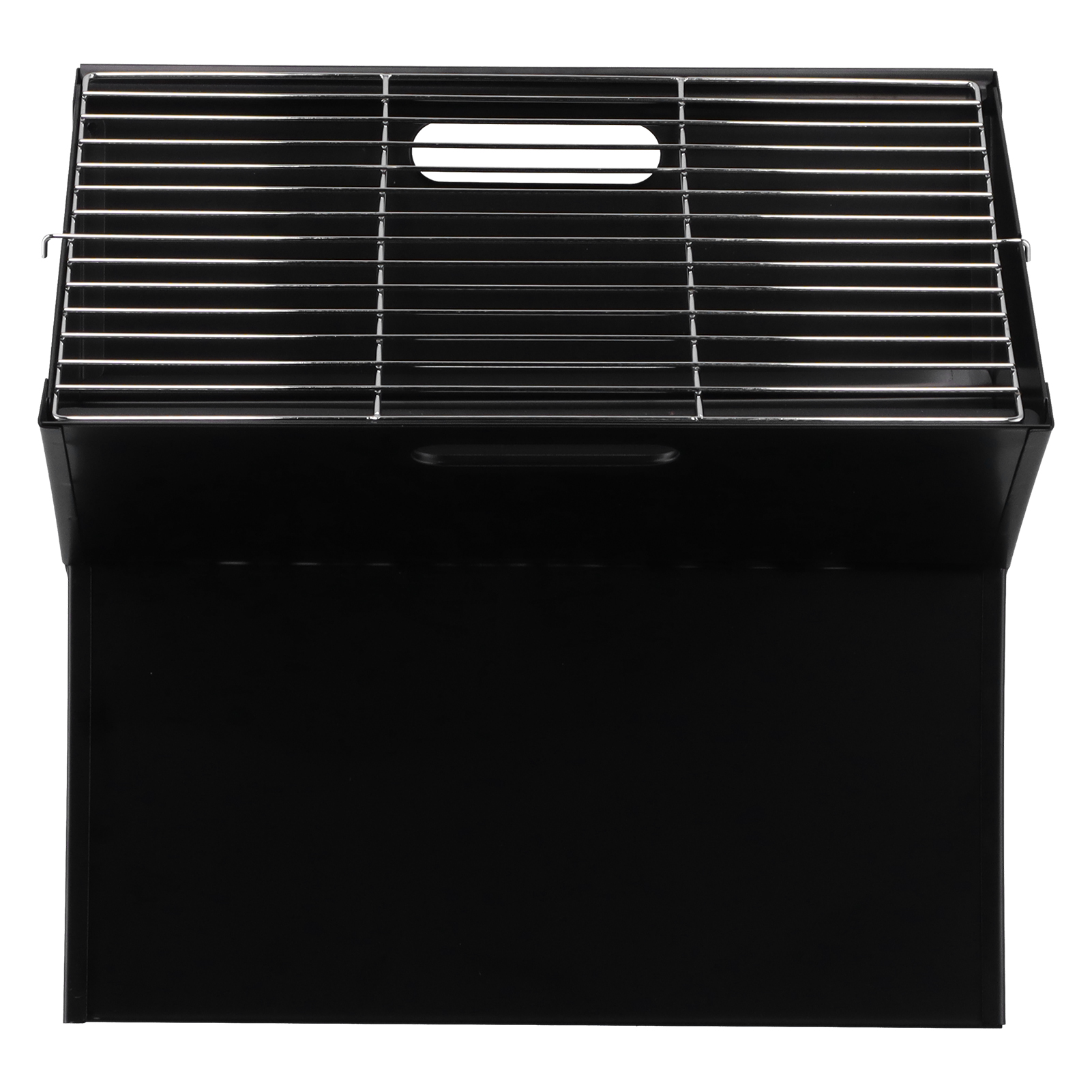 Tragbarer, Faltbarer X-förmiger Grill Für Balkon Und Terrasse, Einfacher Außengrill, Multifunktionaler Holzkohleofen