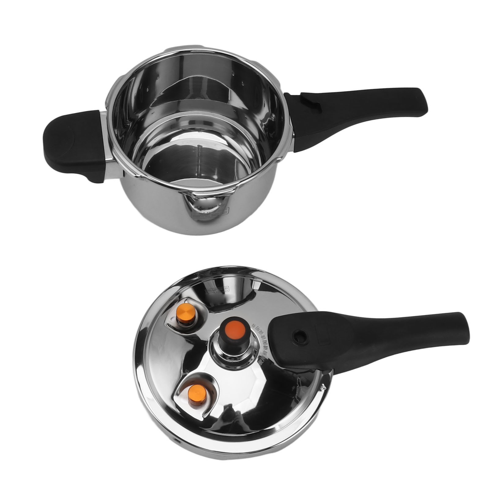 Elektrischer Schnellkochtopf (16 Cm), Schnelles Aufheizen, Sicherheitsventile, Edelstahl 304 Und Kunststoff, Zum Kochen