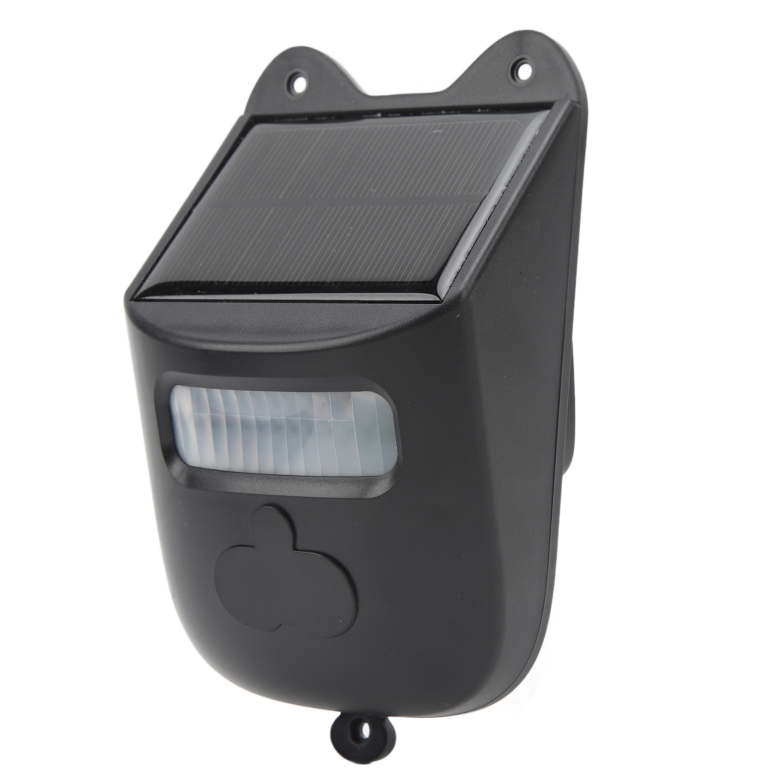 Kabellose Solar-außenalarmanlage Mit Infrarotsensor, Digitalanzeige, 1 Empfänger, 1 Bewegungsmelder, Eu-stecker 110–240 V