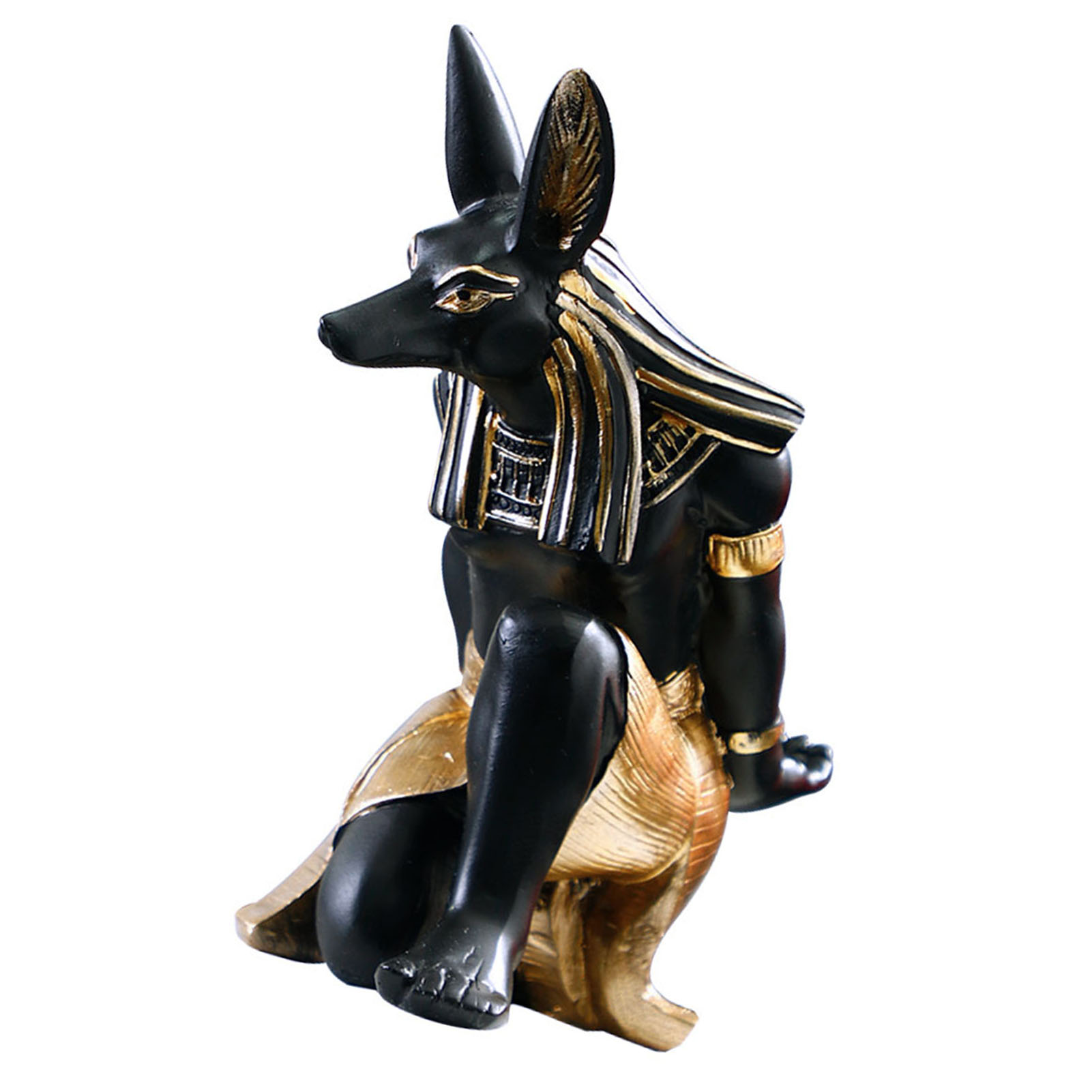 Anubis-flaschenhalter-set Aus Kunstharz, Kreatives Weinregal Zur Tischdekoration (1 Stück)