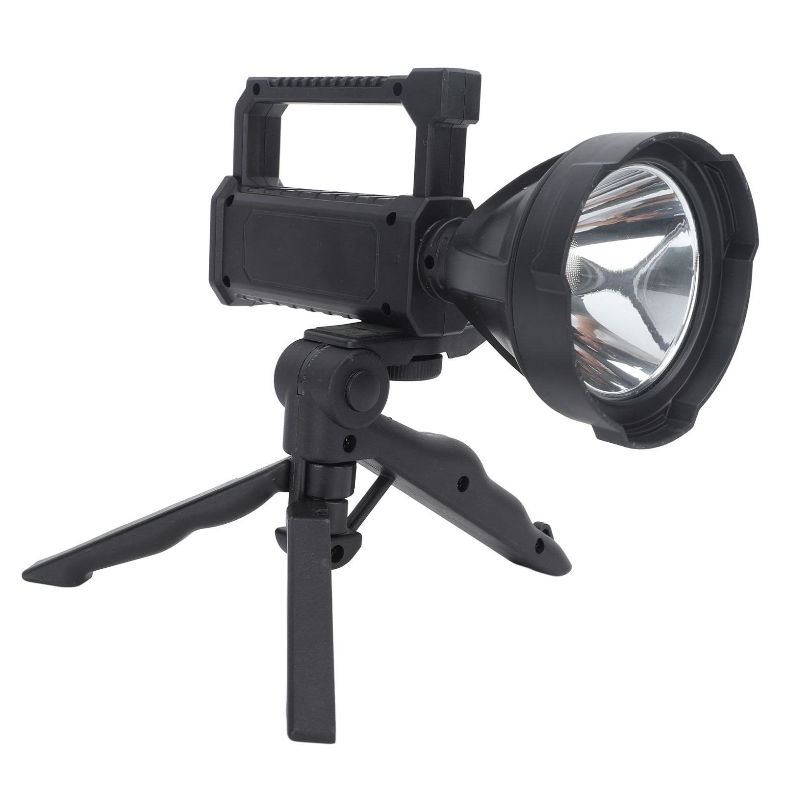 Leistungsstarke Led-taschenlampe, Wiederaufladbarer, Wasserdichter Tragbarer Scheinwerfer, Suchscheinwerfer Für Camping Und Wandern Im Freien