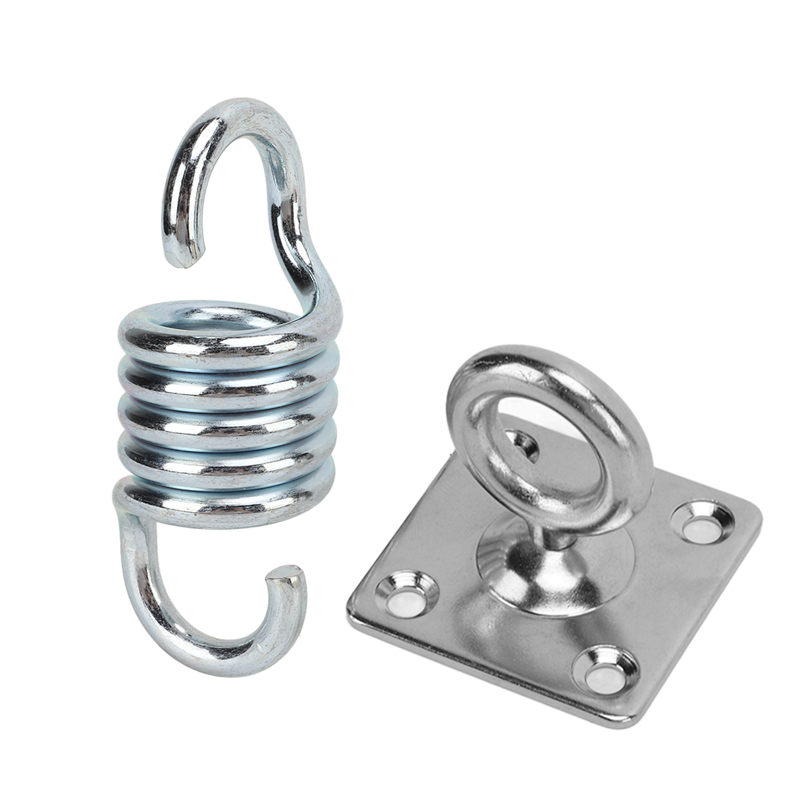 Hängemattengestell-set Aus Edelstahl, Aufhängehaken, Schaukelkarabiner, Deckenbefestigungsset