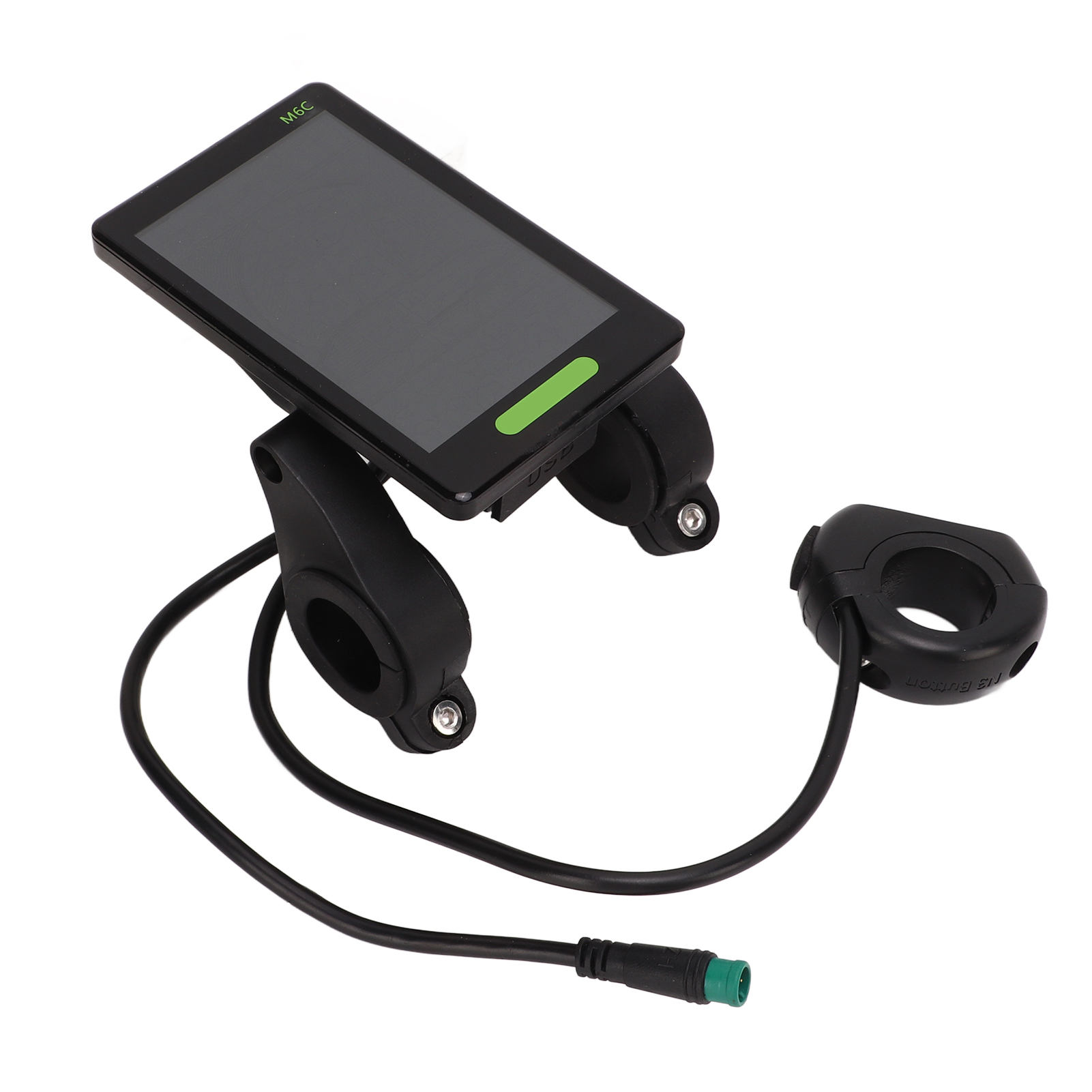 Großbildschirm M6c Lcd-display Für E-bikes, Bedienfeld Für Roller Mit Wasserdichtem Stecker, Umbauteil
