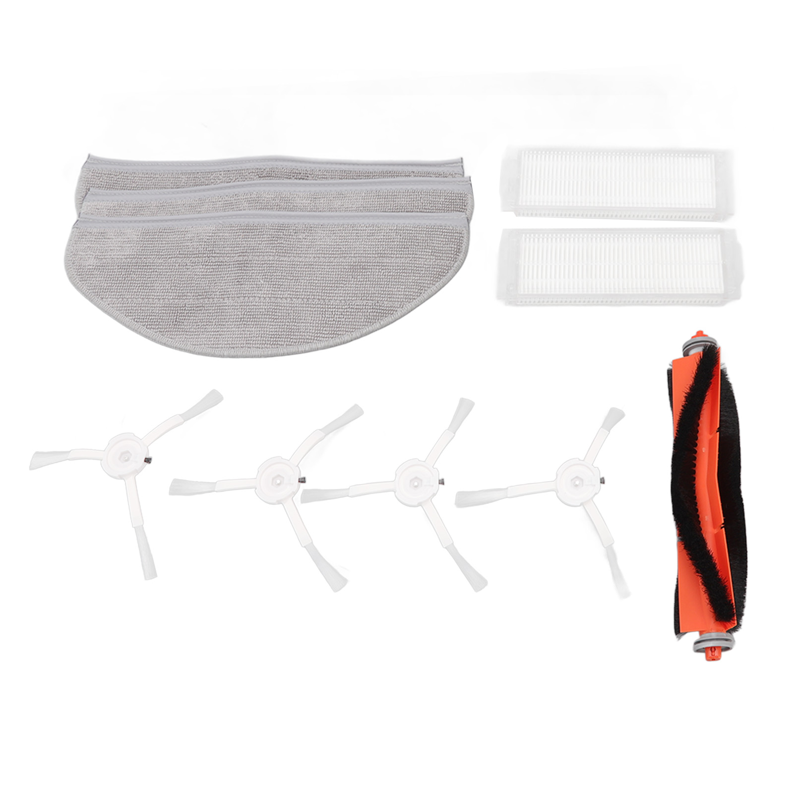 Wischroboter-set Mit Bürste, Filtern, Wischmopps, Silikon-abs-material, Zubehör Für Mi 2 Lite