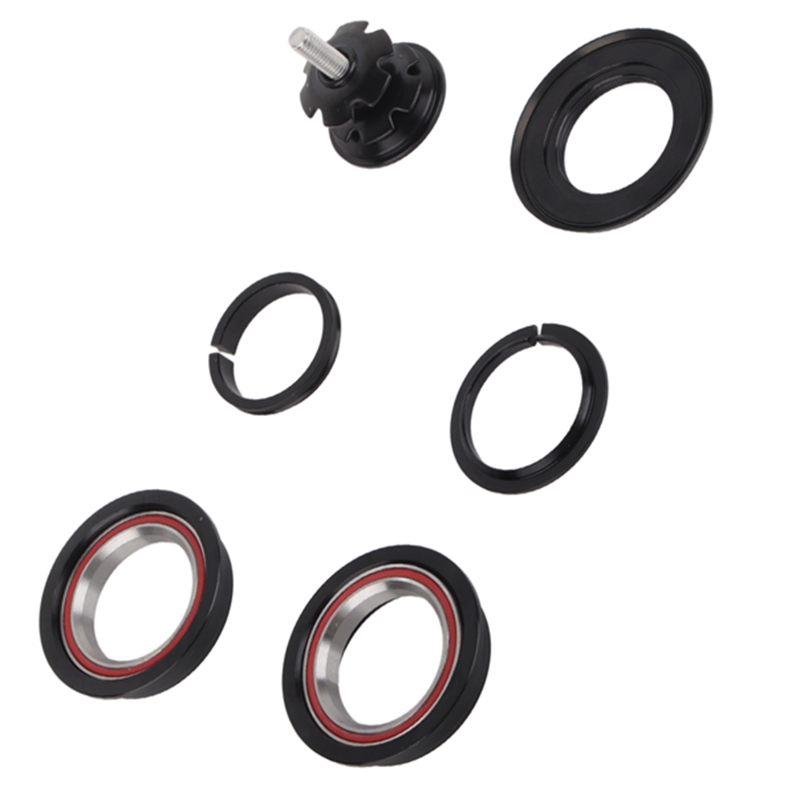 Lebycle 44mm Mountainbike-steuerrohr-tretlager Mit Doppellagern Und Ahead-cap