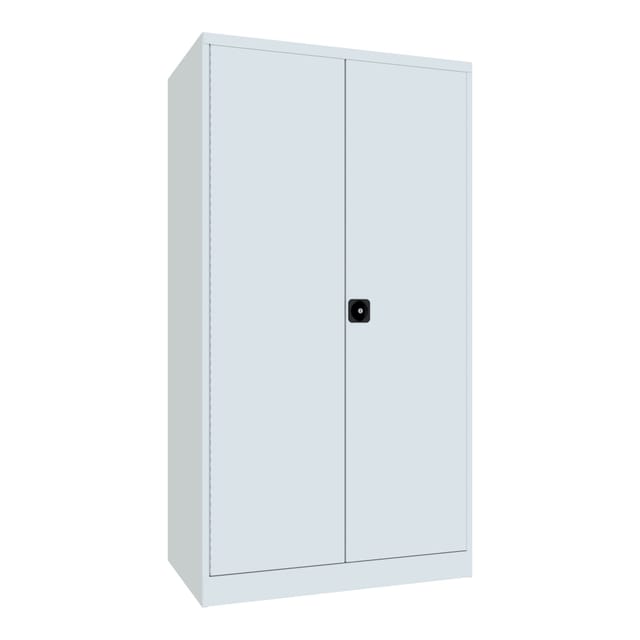 Pavoy Schwerlastschrank, 3 Fachböden a 200 kg, 4 Schubladen, Ral 7035