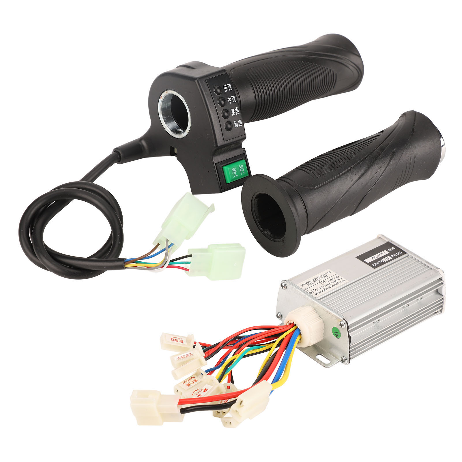 4-stufiger Geschwindigkeitsregler Für 48v 1000w E-bike-controller, Gasgriff Und Controller-kit