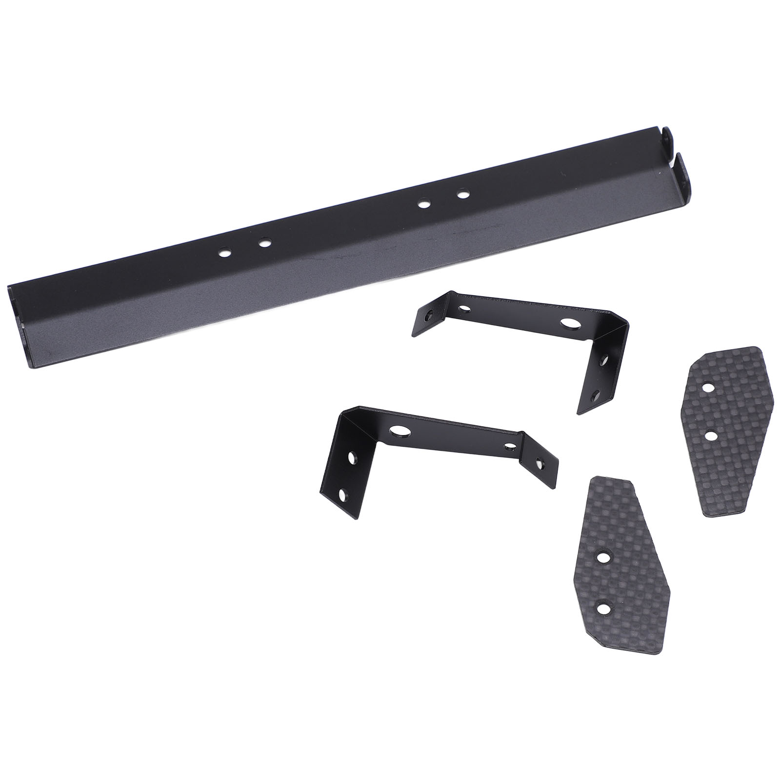 Heckflügel Im Maßstab 1:10 Für Ferngesteuerte Fahrzeuge, 165 Mm Aluminium-heckspoiler.