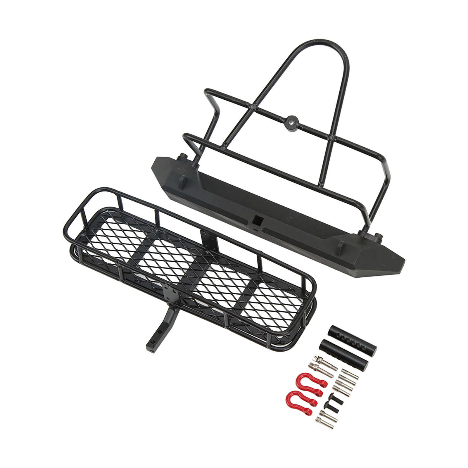 Robuster Heckstoßfänger Aus Metall Für Trx-4 Scx10 90046 Scx10iii 90047 1/10 Rc Ersatzteile