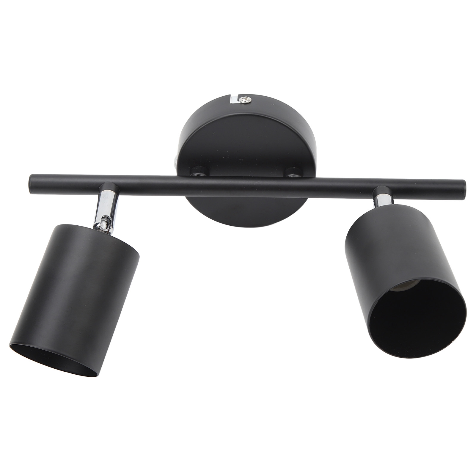 Led-schienensystem Mit 2 Strahlern, 27,4 Cm, 90° Drehbar, Für Gu10-leuchtmittel, Deckenschienenbeleuchtung