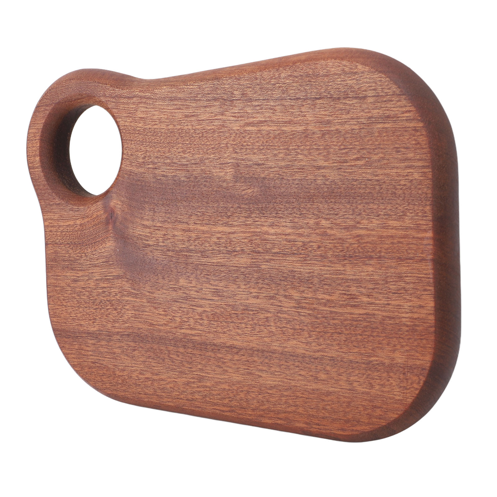 Mini-multifunktionstablett Aus Ebenholz, Kleines Obstschneidebrett Für Die Heimische Küche, Kompakte Größe
