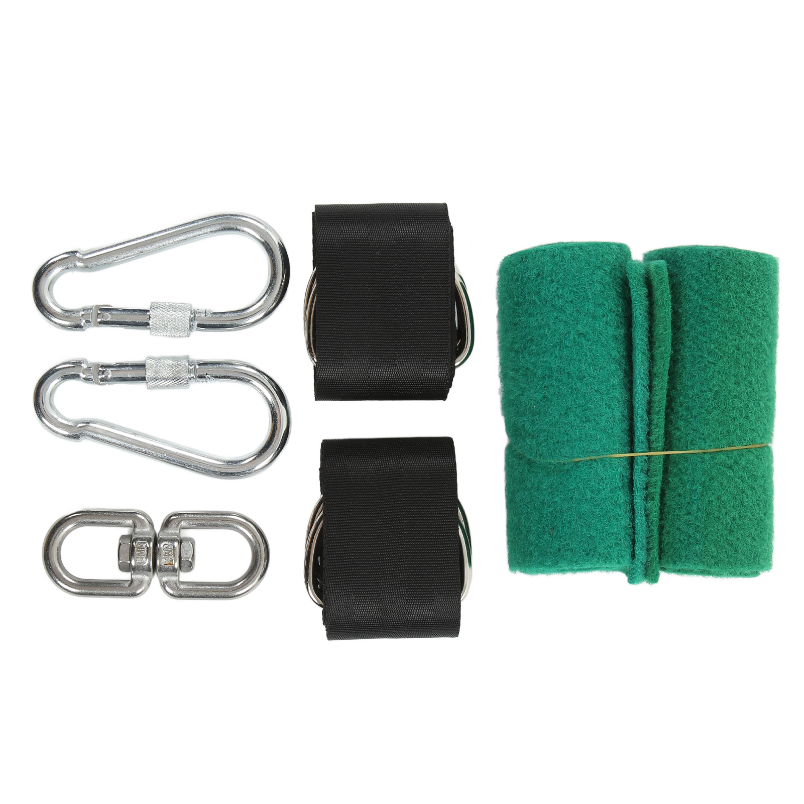 Set Mit Baumschaukelgurten Und Drehbarem Karabiner, 1000 Kg Tragkraft, Für Gartenhängematten