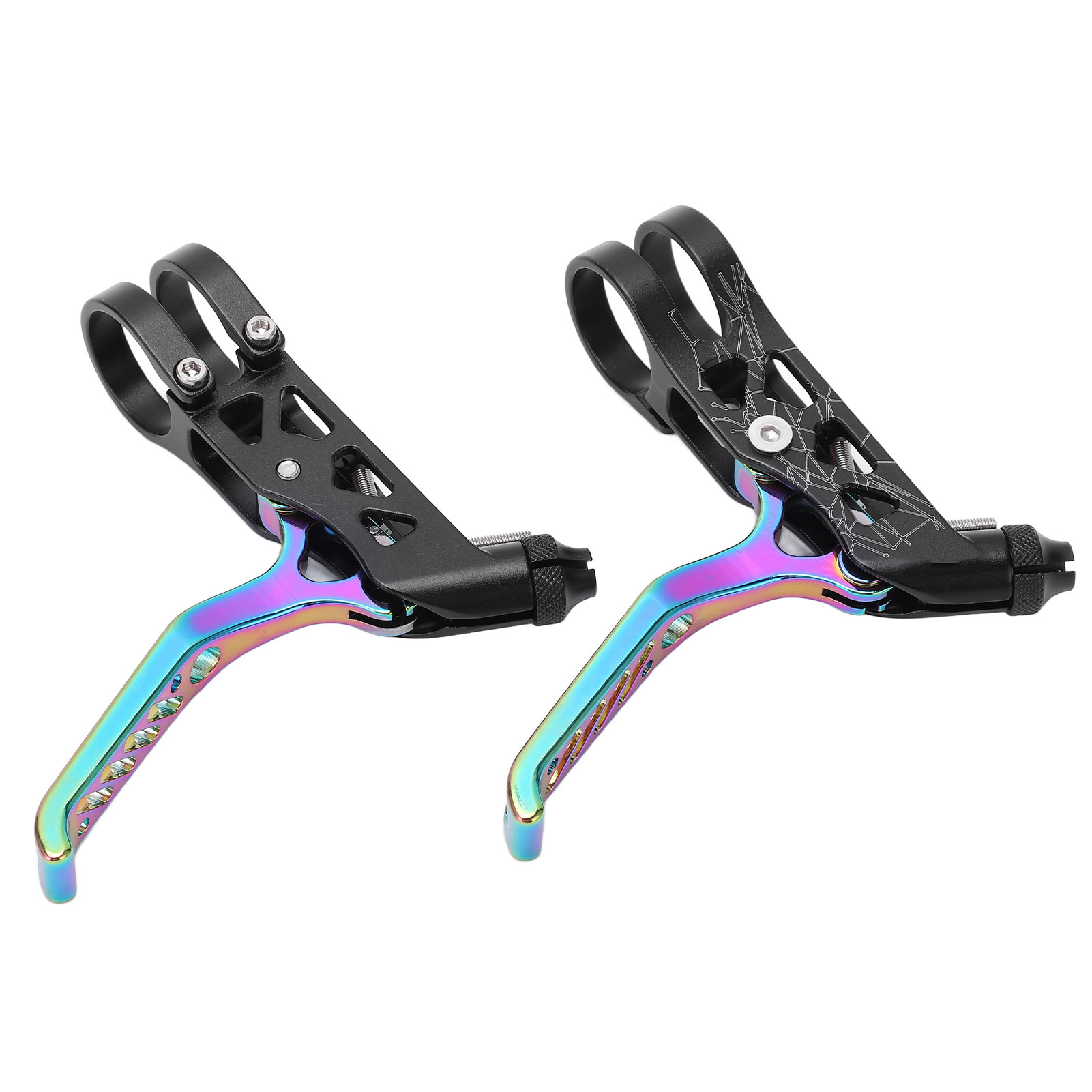 Meijun 1 Paar Fahrradbremshebel Aus Aluminiumlegierung Für Brompton 3sixty Mountainbikes, Mehrfarbig