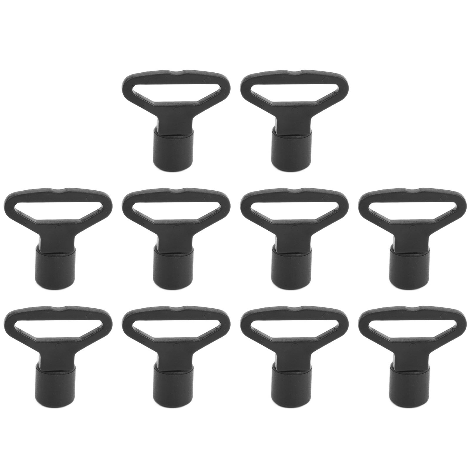 10 Elastische Kordelschlaufen (2,5 Mm), Leichte Und Robuste Kunststoffringe, Haken Für Kajak, Kanu Und Boot