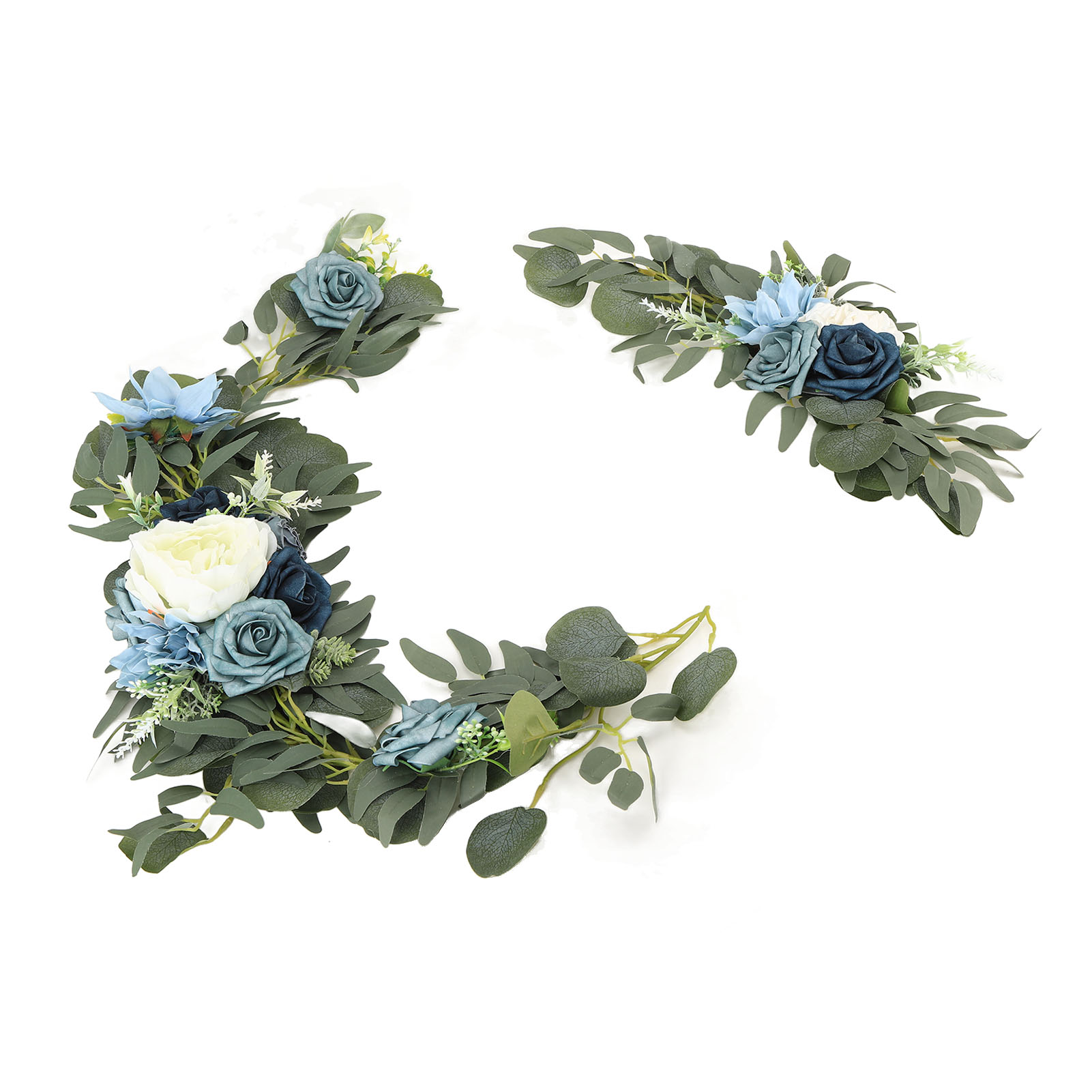 Set Aus Künstlichen Blumengirlanden, Blumenbogendekoration Für Hochzeiten, Empfänge, Zeremonien, Willkommensschilder