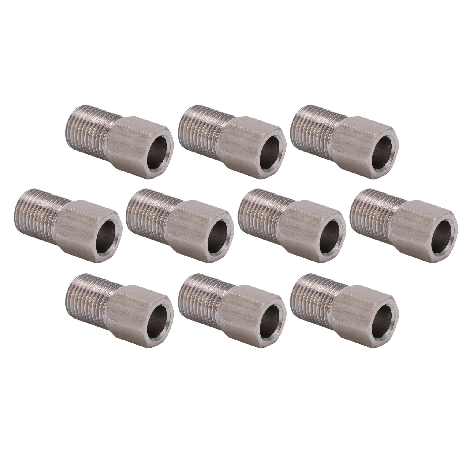 10 Stück 8-mm-edelstahl-klemmmuttern Für Hydraulische Bremsleitungen Von Mountainbikes