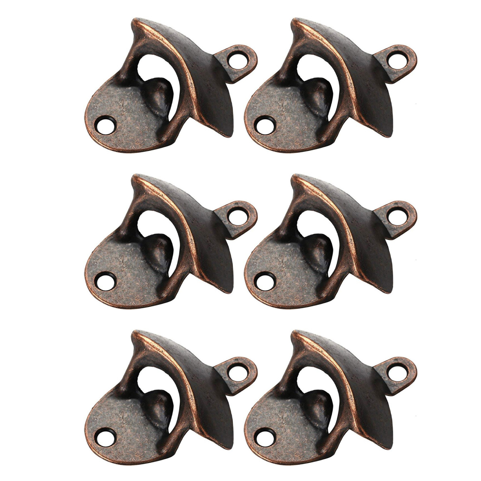 Vintage 10-teiliges Set Robuster, Langlebiger Wandflaschenöffner Aus Metall Für Bierflaschen, Bar, Restaurant, Zuhause