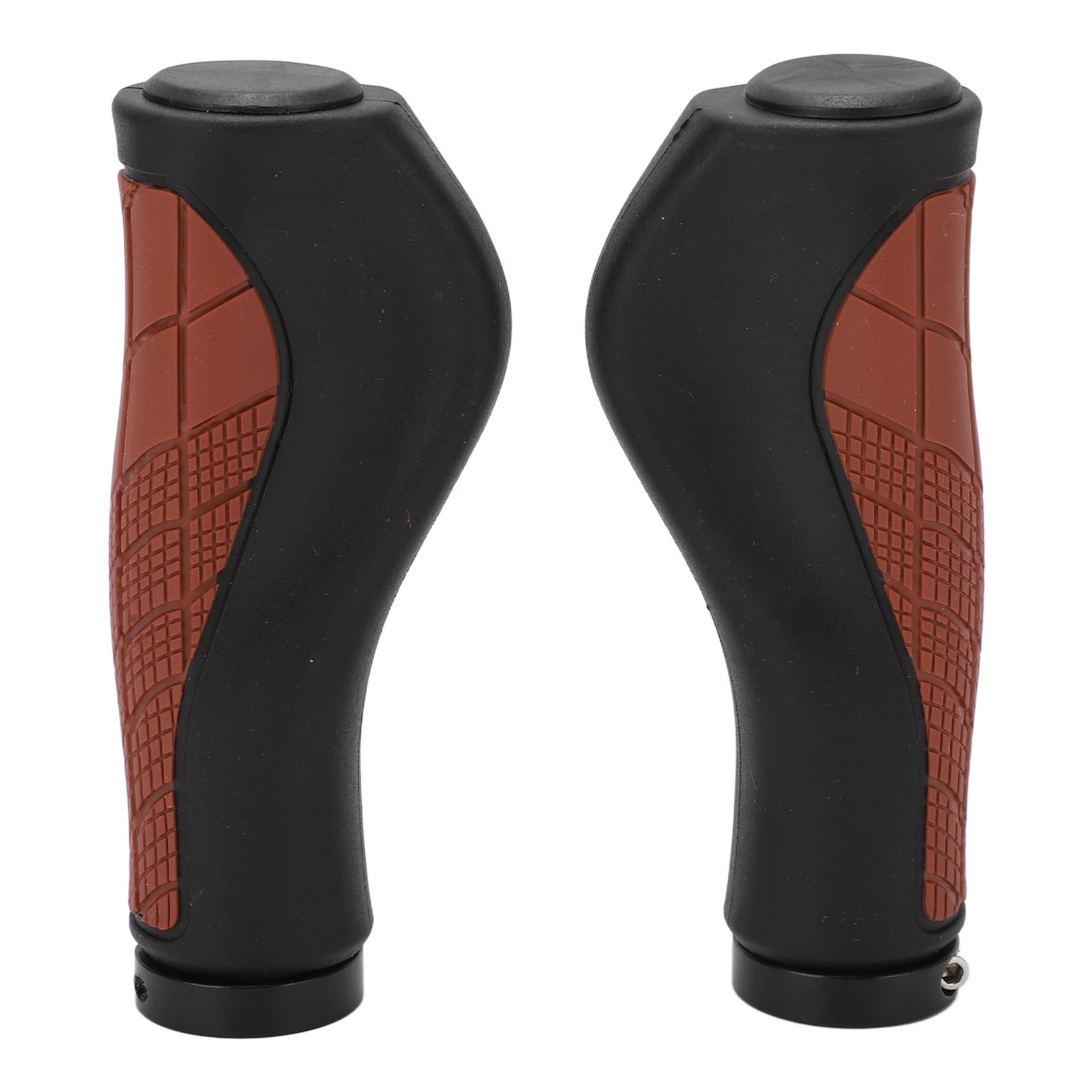 Fahrradlenkergriffe, Rutschfester Gummischutz, Aluminiumlegierung, Verriegelungsmechanismus, Faltbares Mountainbike