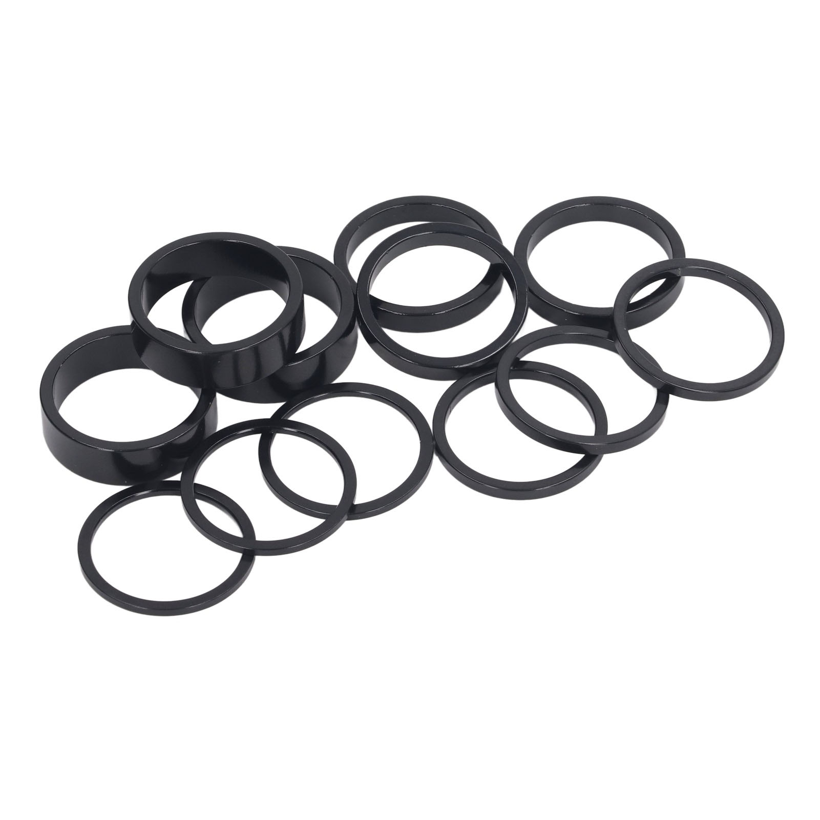 Cansucc 28,6 Mm Aluminiumlegierung Fahrrad-lenkungs-distanzscheiben-set Für Rennrad- Und Mountainbike-gabeln