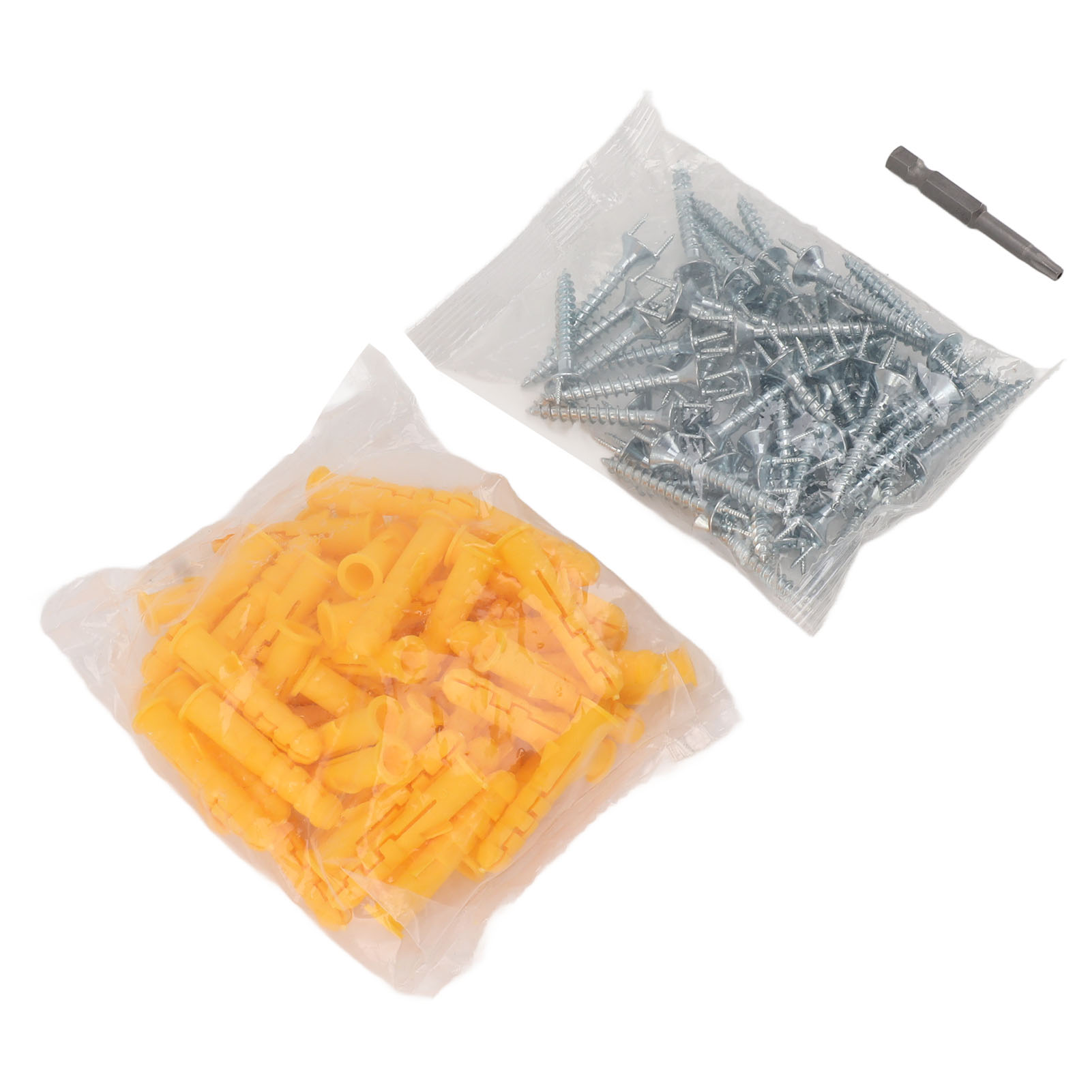 Doppelkopfschraube Für Sockelleisten, Edelstahl, Mit Dübel Und Schraubendreherbit, Lötfreies Hardware-zubehör Für Zuhause