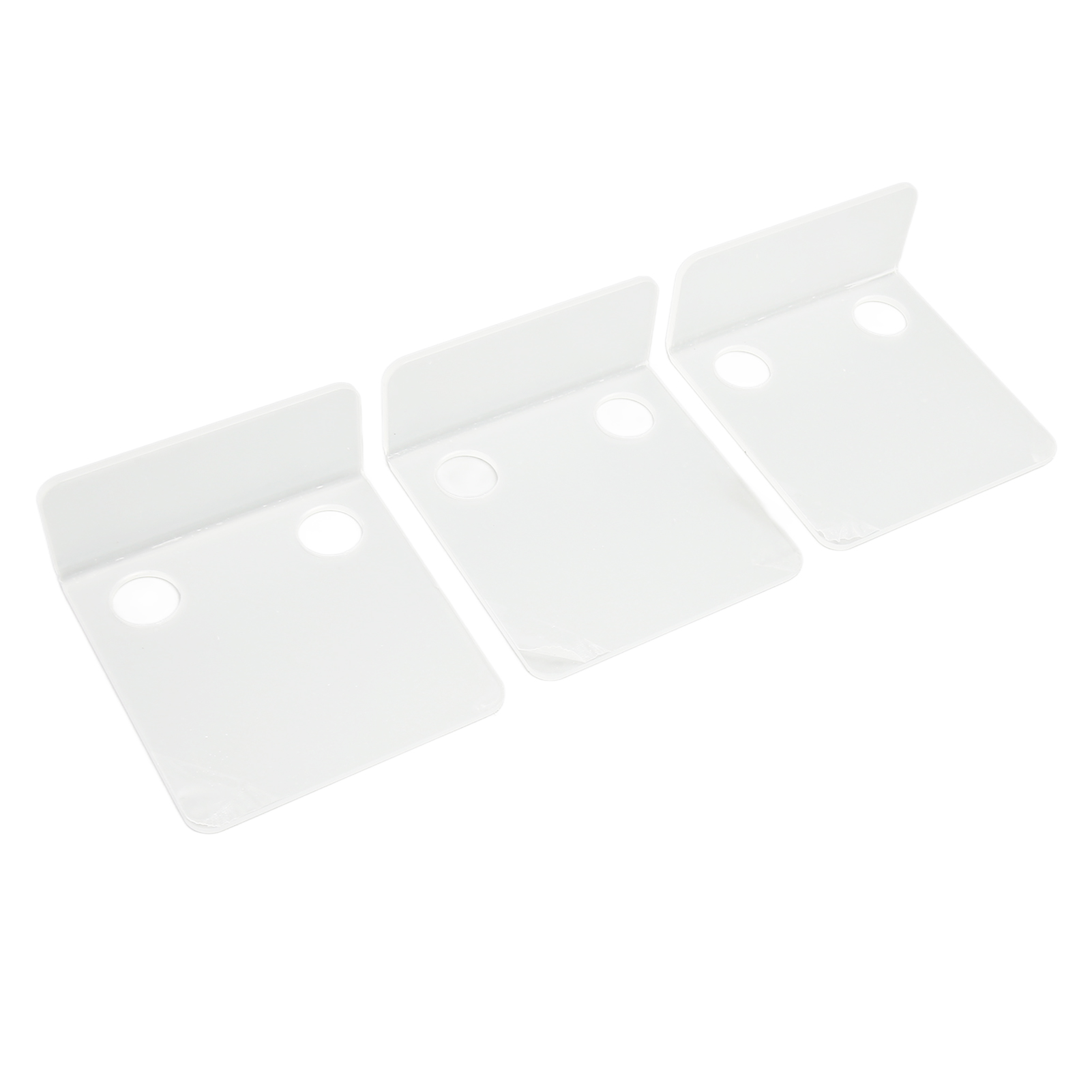 Set Aus 3 Transparenten Wandregalen Für Sicherheitskameras, Mit 6 Kabelbindern Und 10 Wasserfesten Acrylklebestreifen, Kein Bohren Erforderlich, Für Lautsprecher.