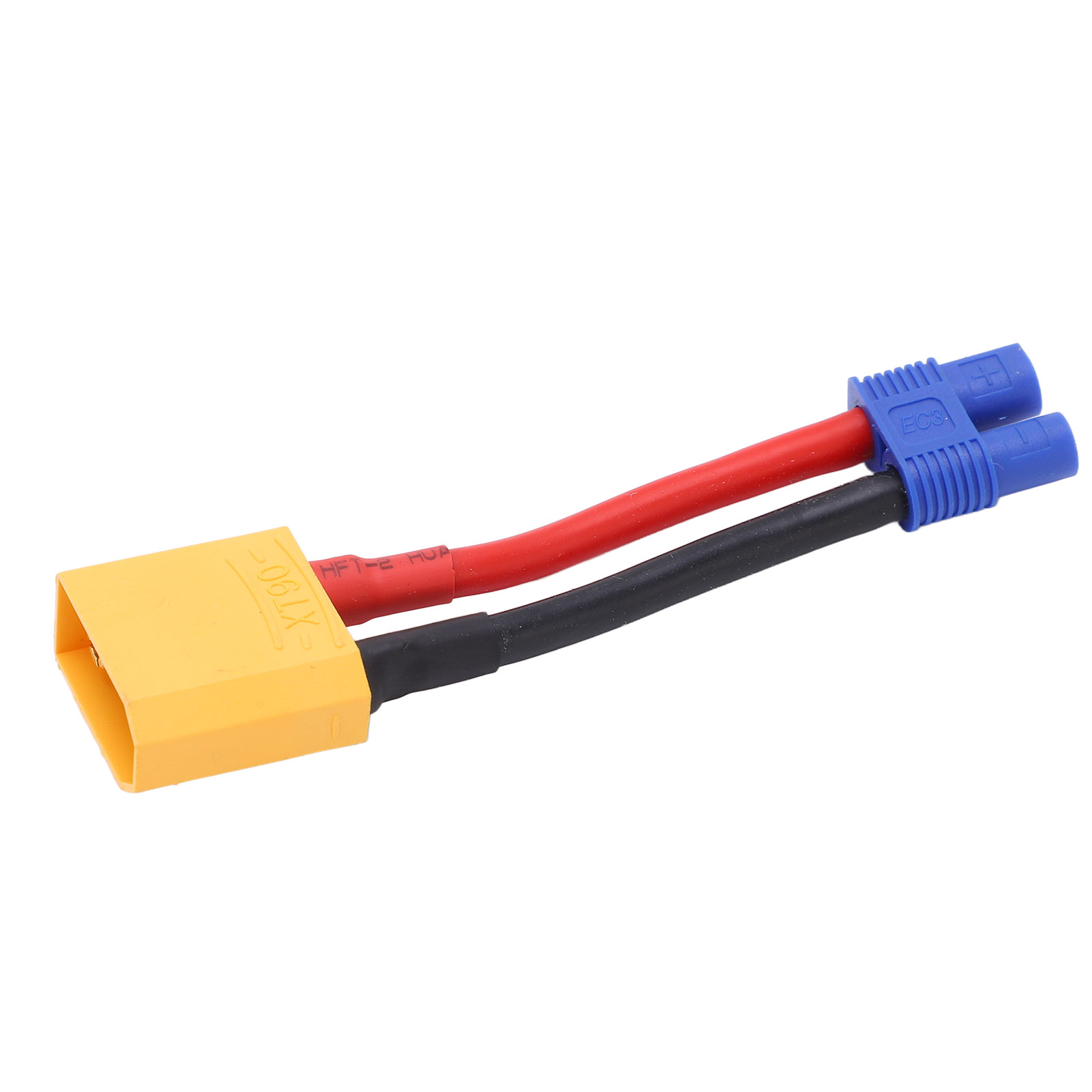 Xt90-buchse Auf Ec3-stecker, Ersatzkabel, Sicheres Gehäuse, 12 Awg, 94 Mm Langer Stecker Für Rc-cars