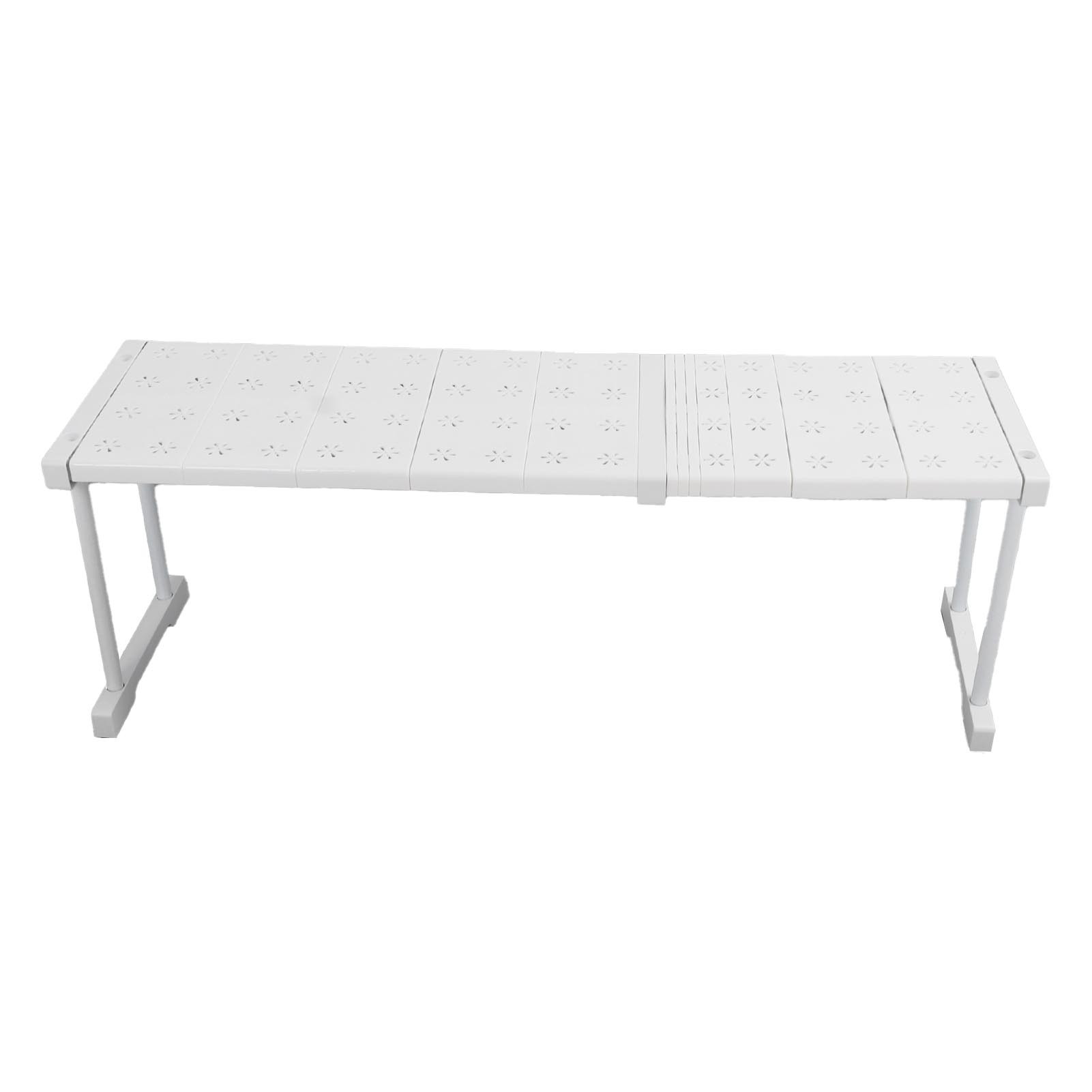 Ausziehbarer, Stapelbarer Regalboden, Tragkraft 55 Kg, Trennwand Für Kleiderschrank, Kommode Oder Sideboard, Länge 67–88 Cm