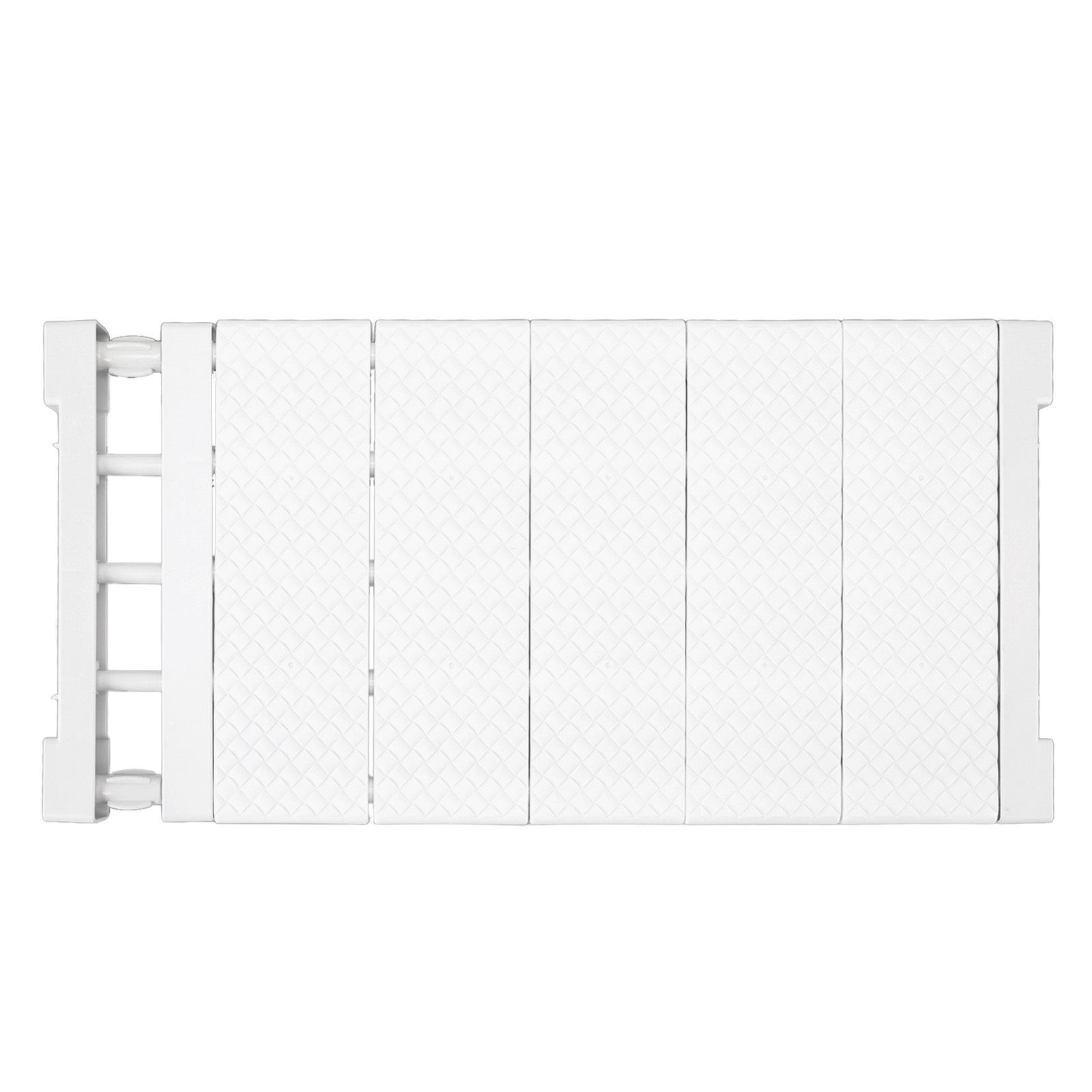 Verstellbare Schranktrennwand, 24 Cm Breit, Ausziehbarer Ablageboden 50–80 Cm (19,69–31,5 Zoll) Für Kleiderschrank Und Ankleidezimmer