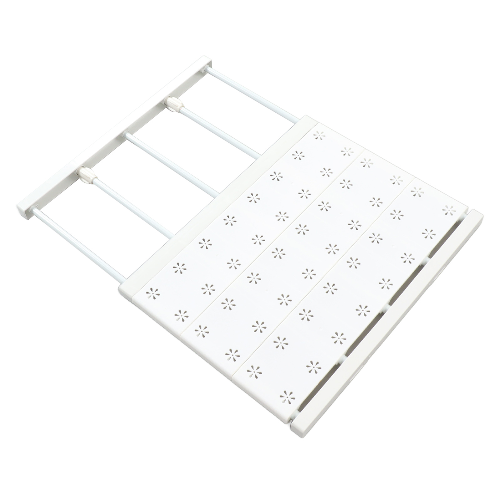 Ausziehbarer Kleiderschrankboden Ohne Bohren, Hohe Tragkraft, Kleidertrenner Für Den Kleiderschrank, Für Den Heimgebrauch, 38–60 Cm