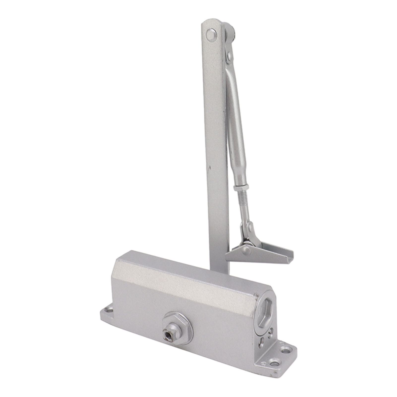 Robuster Automatischer Türschließer, Selbstschließendes Scharnier Mit Einstellbarer Geschwindigkeit Für Notausgangstüren Mit Einer Dicke Von 70–110 Cm.