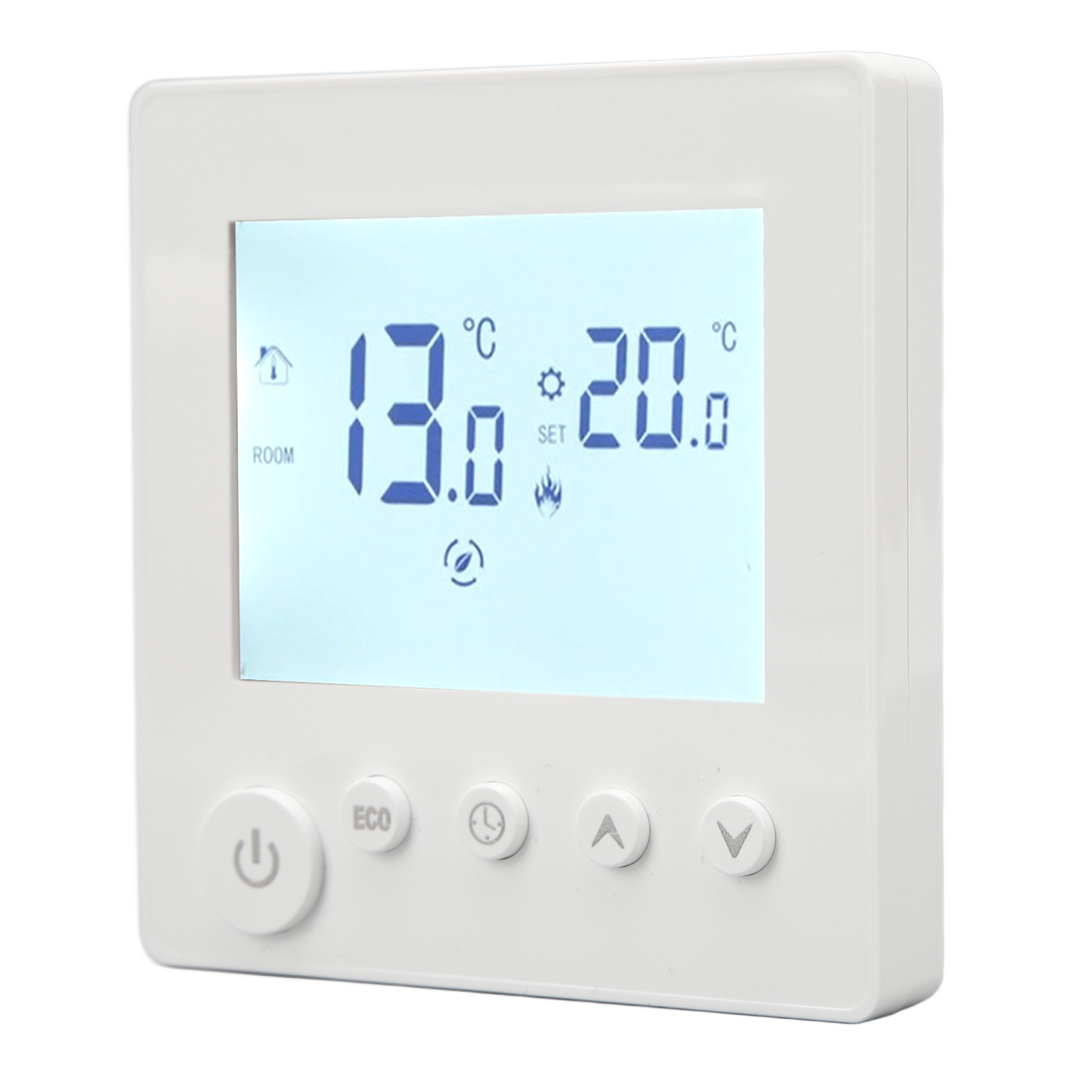Programmierbarer Thermostat Für Fußbodenheizung Mit Lcd-bildschirm, 90v-240v Wandbedienfeld