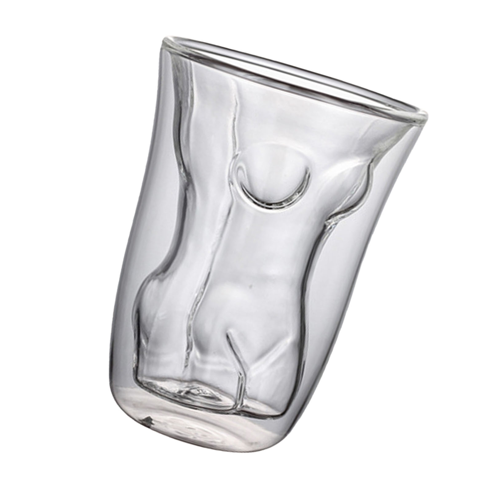 Doppelwandiges Bier-, Whiskey- Und Schnapsglas In Form Eines Frauenkörpers Für Partys Und Bars